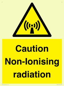 Caution Non-Ionising radiation